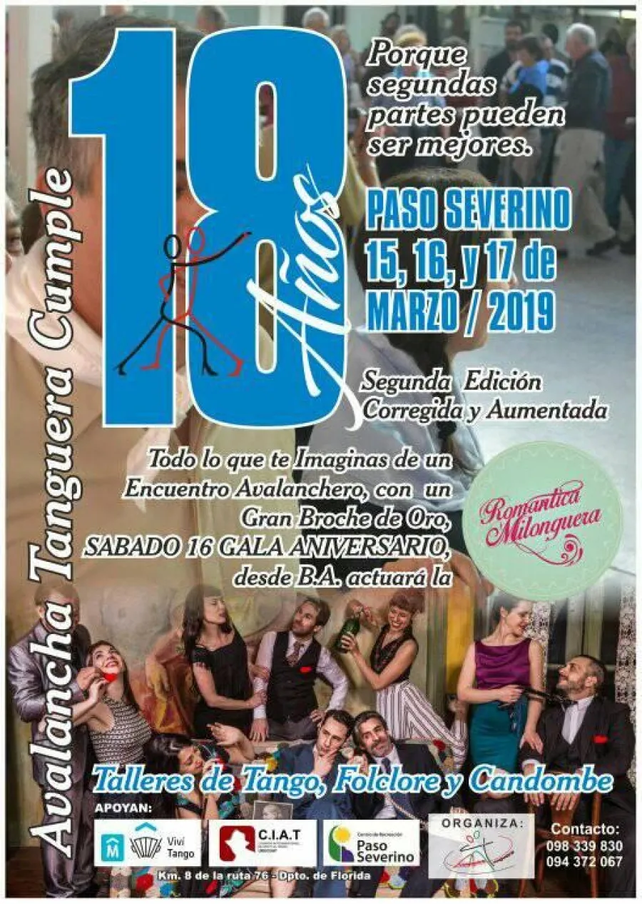 Avalancha Tanguera 18 años